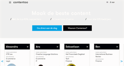 Desktop Screenshot of contentoo.com